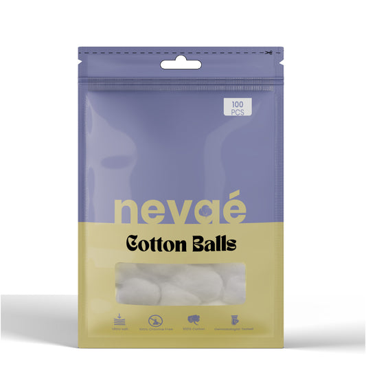 Soft Cotton Balls 100 pcs